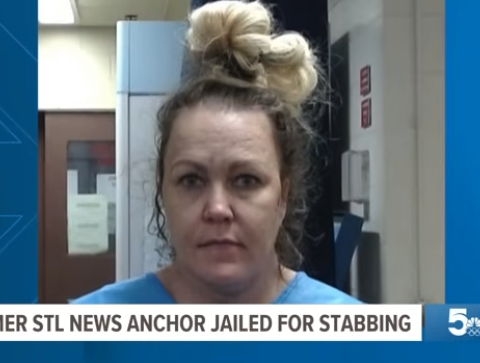 Former news anchor mugshot